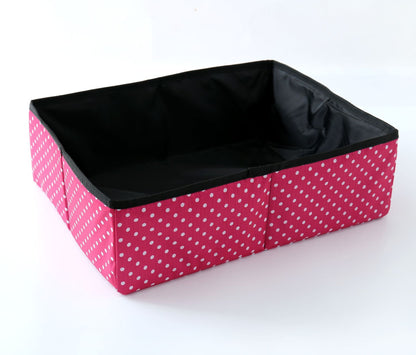 Foldable Litter Box, Portable Cat Toilet When Going Out