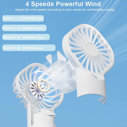 Portable Handheld Fan with Spray