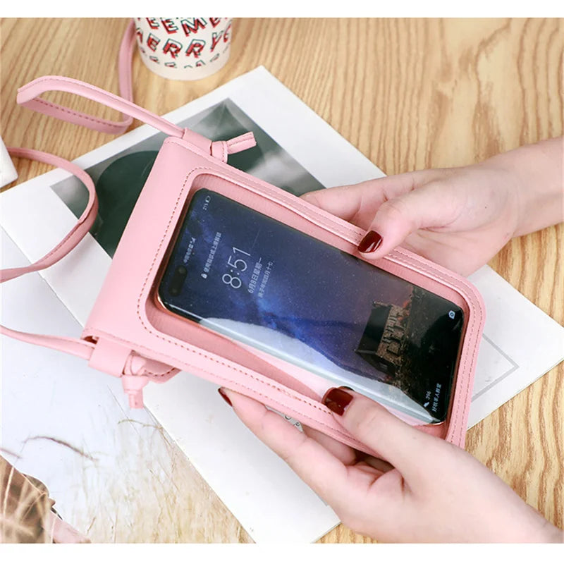 Transparent Phone Shoulder Bag