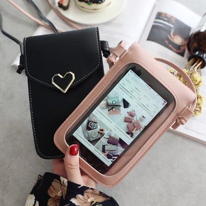 Transparent Phone Shoulder Bag