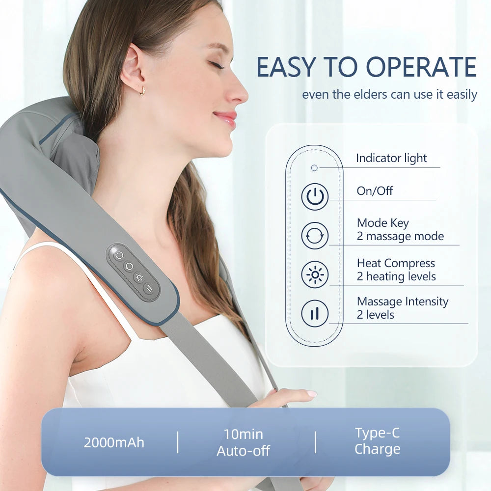 Foreverlily Wireless Neck Massager