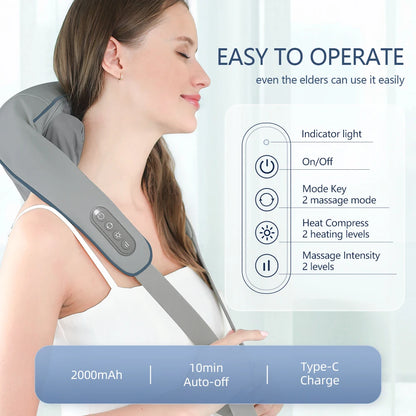 Foreverlily Wireless Neck Massager