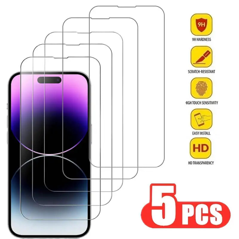 iPhone 14 Pro Tempered Glass Screen Protector