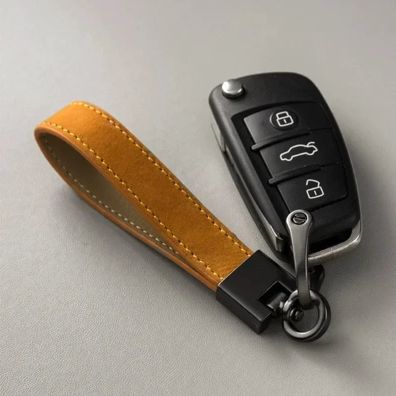 Car Key chain luxury genuine leather