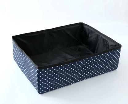 Foldable Litter Box, Portable Cat Toilet When Going Out